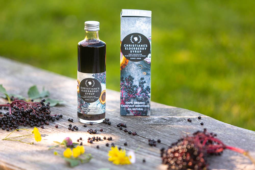 Elderberry product showcase